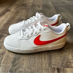 Nike Boys Court Vision Low 2 BQ5448-114 White Casual Shoes Sneakers Size 6.5Y
